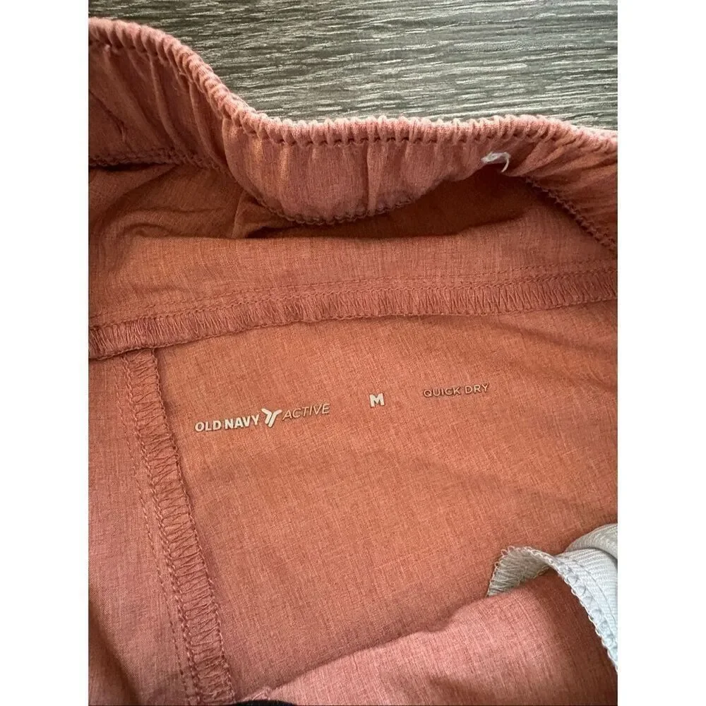Old Navy Essential Woven Workout Shorts In Salmon Men’s Size Medium